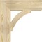Ekena Millwork Thorton Block Rough Sawn Bracket, Douglas Fir, 6"W x 24"D x 24"H BKT06X24X24THR05RDF - alternate 4